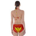 Flag of Army of Republic of Vietnam Cut-Out One Piece Swimsuit View2