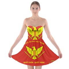 Flag of Army of Republic of Vietnam Strapless Bra Top Dress