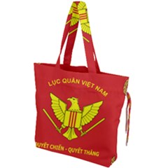 Flag of Army of Republic of Vietnam Drawstring Tote Bag