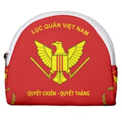 Flag of Army of Republic of Vietnam Horseshoe Style Canvas Pouch