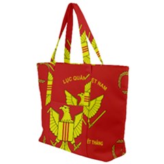 Flag of Army of Republic of Vietnam Zip Up Canvas Bag