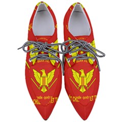Flag of Army of Republic of Vietnam Pointed Oxford Shoes
