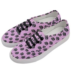 Girl Face Lilac Women s Classic Low Top Sneakers