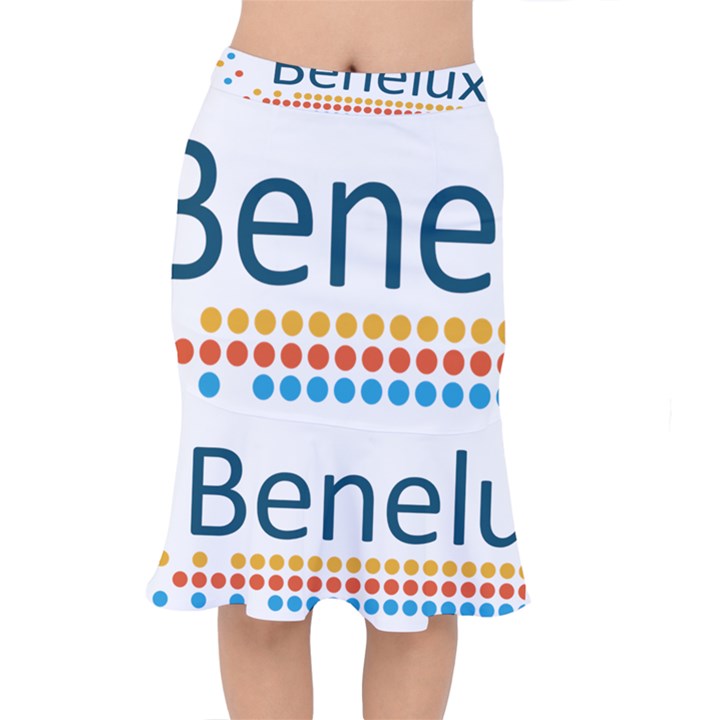 Benelux Logo Mermaid Skirt