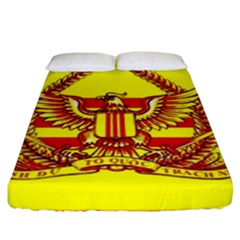 War Flag Of South Vietnam Fitted Sheet (california King Size) by abbeyz71