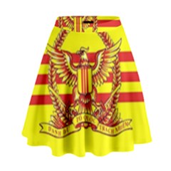 War Flag Of South Vietnam High Waist Skirt by abbeyz71