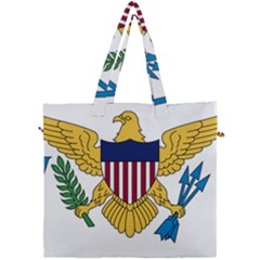 Flag Of U S  Virgin Islands Canvas Travel Bag by abbeyz71