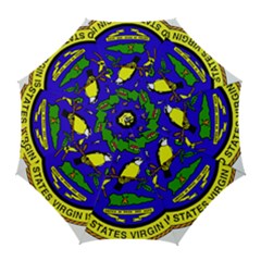 Seal Of United States Virgin Islands Golf Umbrellas by abbeyz71