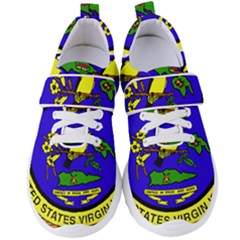 Seal Of United States Virgin Islands Women s Velcro Strap Shoes by abbeyz71