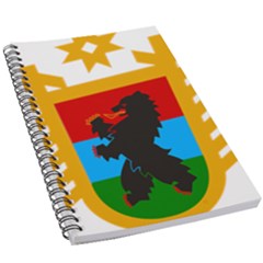 Coat Of Arms Of Russian Republic Of Karelia 5 5  X 8 5  Notebook by abbeyz71