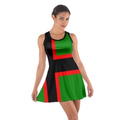 Karelia Nationalist Flag Cotton Racerback Dress