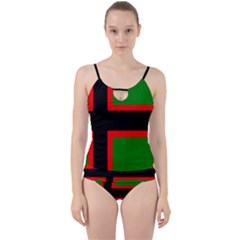 Karelia Nationalist Flag Cut Out Top Tankini Set by abbeyz71