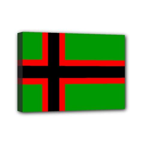 Karelia Nationalist Flag Mini Canvas 7  X 5  (stretched) by abbeyz71