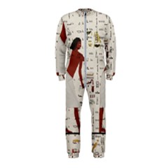 Egyptian Design Men Worker Slaves Onepiece Jumpsuit (kids) by Sapixe