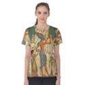 Egyptian Man Sun God Ra Amun Women s Cotton Tee View1