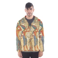 Egyptian Man Sun God Ra Amun Men s Hooded Windbreaker by Sapixe