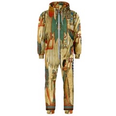 Egyptian Man Sun God Ra Amun Hooded Jumpsuit (men)  by Sapixe