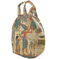 Egyptian Man Sun God Ra Amun Travel Backpacks by Sapixe