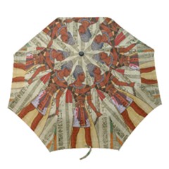 Egyptian Design Man Royal Folding Umbrellas by Sapixe