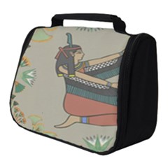 Egyptian Woman Wings Design Full Print Travel Pouch (small)