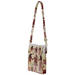 Egyptian Design Man Woman Priest Multi Function Travel Bag by Sapixe