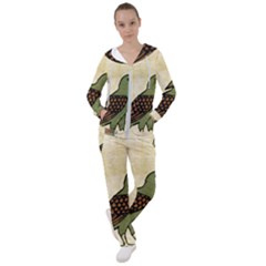 Egyptian Paper Papyrus Bird Women s Tracksuit by Sapixe