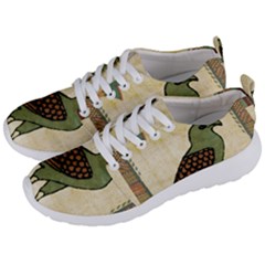 Egyptian Paper Papyrus Bird Men s Lightweight Sports Shoes