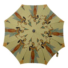 Egyptian Design Man Artifact Royal Hook Handle Umbrellas (small) by Sapixe