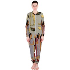 Egyptian Paper Women Child Owl Onepiece Jumpsuit (ladies)  by Sapixe