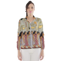 Egyptian Paper Women Child Owl Women s Windbreaker by Sapixe