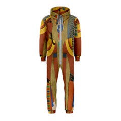 Egyptian Tutunkhamun Pharaoh Design Hooded Jumpsuit (kids) by Sapixe