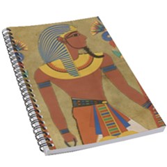 Egyptian Tutunkhamun Pharaoh Design 5 5  X 8 5  Notebook