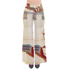 Egyptian Tutunkhamun Pharaoh Design So Vintage Palazzo Pants by Sapixe