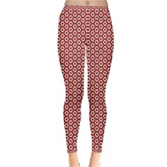 Pattern Star Backround Inside Out Leggings