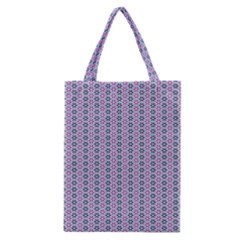 Pattern Star Flower Backround Classic Tote Bag