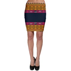 Pattern Ornaments Africa Safari Bodycon Skirt by HermanTelo