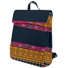 Pattern Ornaments Africa Safari Flap Top Backpack by HermanTelo