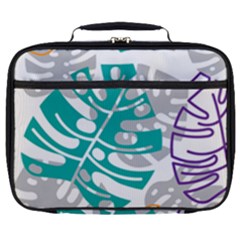 Pattern Leaves Rainbow Full Print Lunch Bag