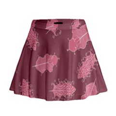 Plumelet Pen Ethnic Elegant Hippie Mini Flare Skirt
