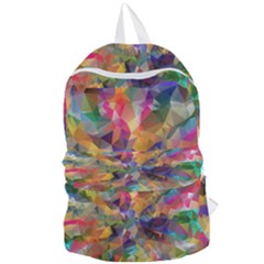 Polygon Wallpaper Foldable Lightweight Backpack