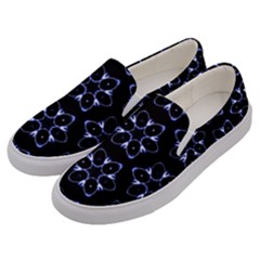 Purple Circle Wallpaper Men s Canvas Slip Ons