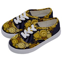 Retro Color Style Kids  Classic Low Top Sneakers