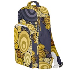 Retro Color Style Double Compartment Backpack