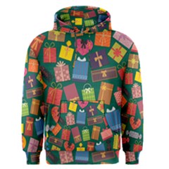 Presents Gifts Background Colorful Men s Pullover Hoodie