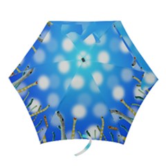 Sea Underwater Life Fish Mini Folding Umbrellas