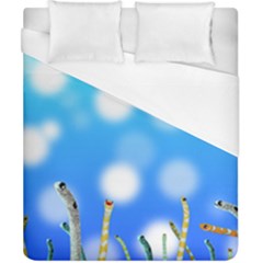 Sea Underwater Life Fish Duvet Cover (california King Size) by HermanTelo