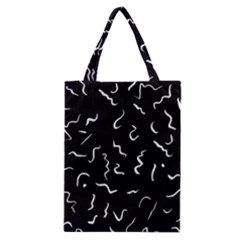 Scribbles Lines Painting Classic Tote Bag