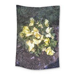 April Pansies Small Tapestry by Riverwoman