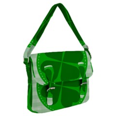 Shamrock Luck Day Buckle Messenger Bag