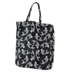 Koi Fish Pattern Giant Grocery Tote by Valentinaart